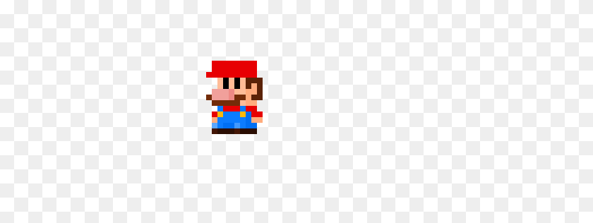 288x256 Mario Bit Minecraft Skins - 8 Bit Mario PNG