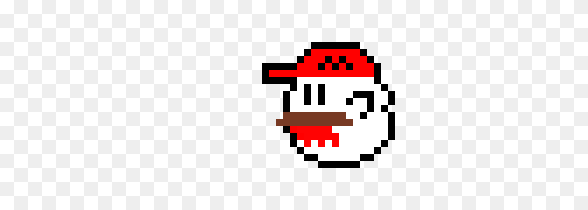 350x240 Mario Boo Pixel Art Maker - Mario Boo PNG