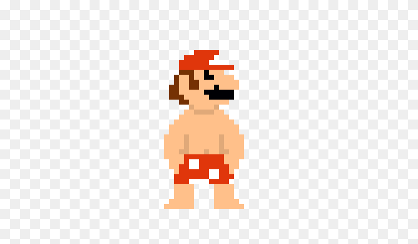 400x430 Mario Boxer Outfit Bit Pixel Art Maker - 8 Bit Mario PNG