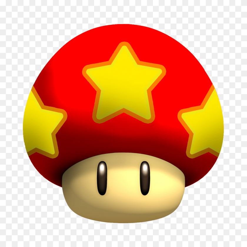 1024x1024 Mario Bros Pptx - Mario Star Clipart