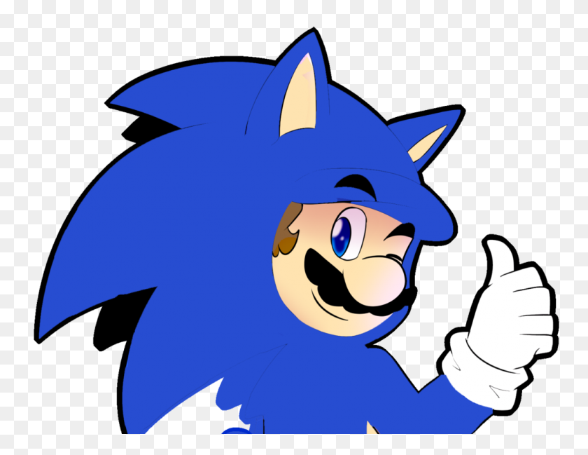 1024x774 Mario Cosplays As Modern Sonic - Founding Fathers Clipart