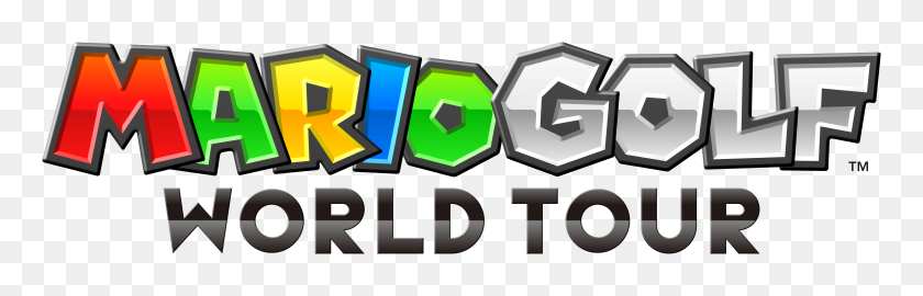 4620x1249 Mario Golf World Tour - Logotipo De Mario Png
