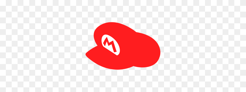 256x256 Mario Hat Icon Download Super Mario Icons Iconspedia - Mario Logo PNG