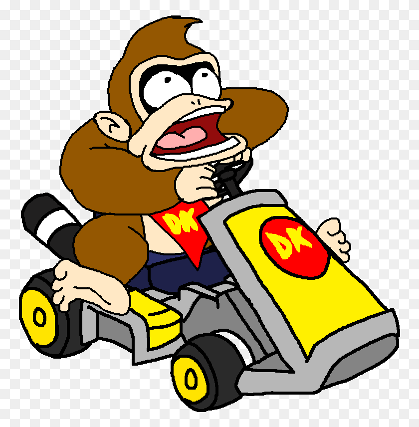 765x796 Mario Kart Art Day - Mario Kart PNG