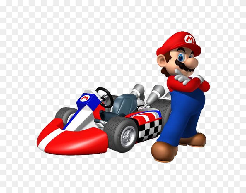600x600 Mario Kart Tournament - Go Kart Clip Art