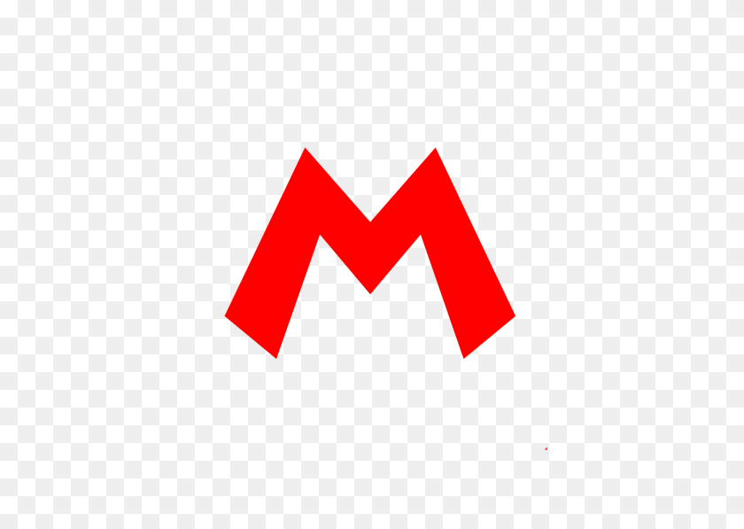 2000x1377 Mario Logo Emblem - Mario Hat PNG