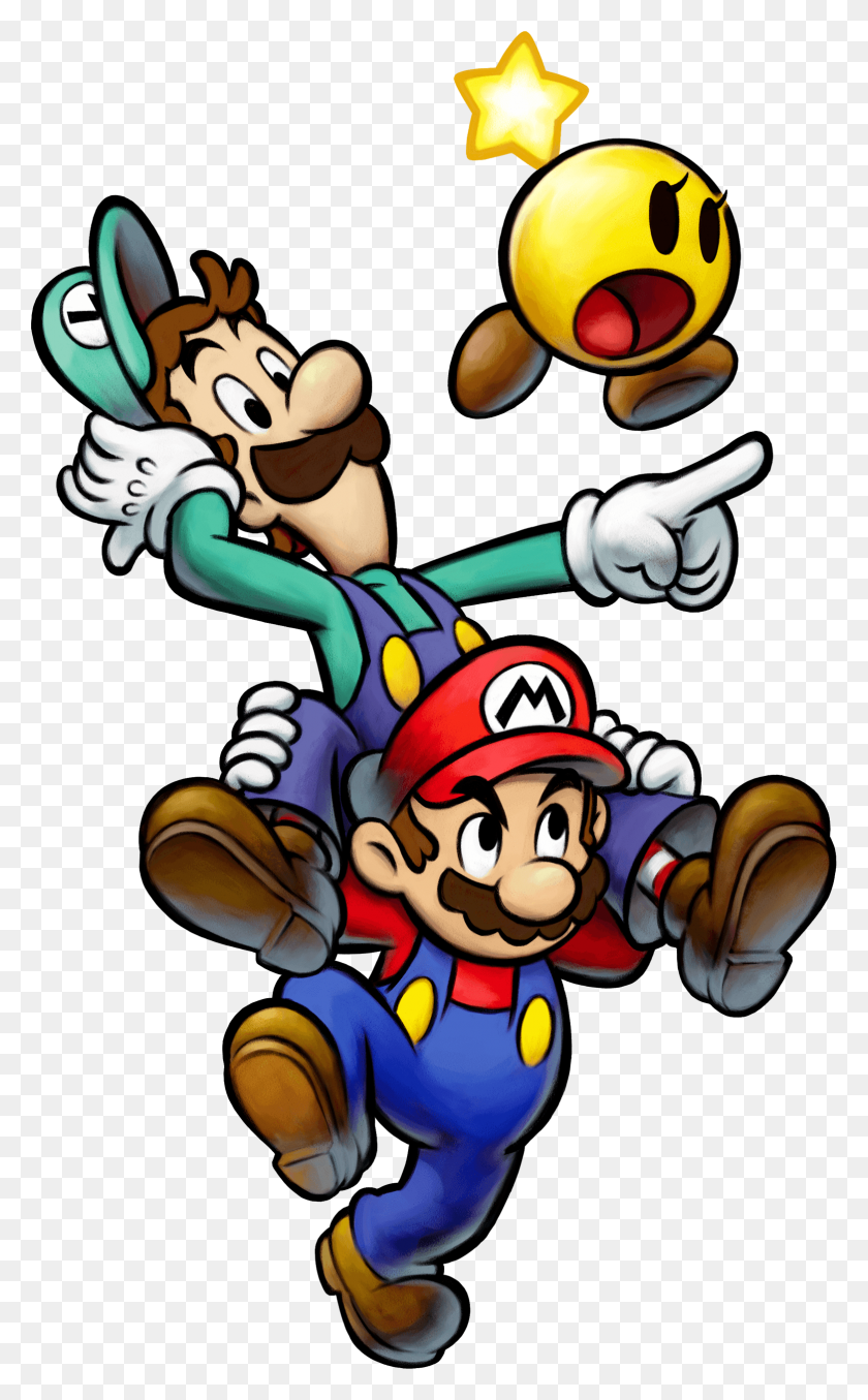 1564x2597 Mario Luigi Bowsers Inside Story - Mario And Luigi PNG