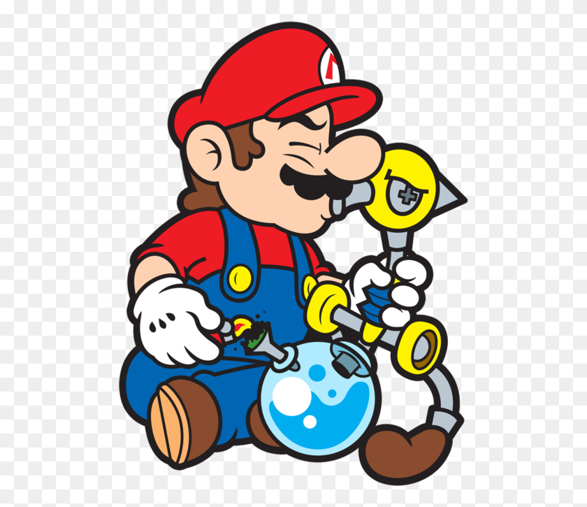 500x665 Mario, Mario Bros And Weed - Pulling Weeds Clipart