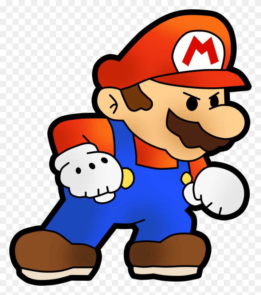 1024x1168 Mario Png