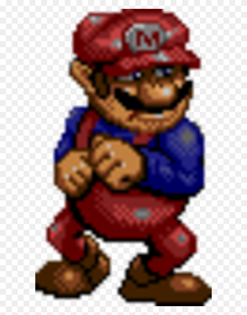 600x1009 Mario Sprite En Sega Saturn Juego Astal Super Mario Conoce Tu Meme - Hotel Mario Png