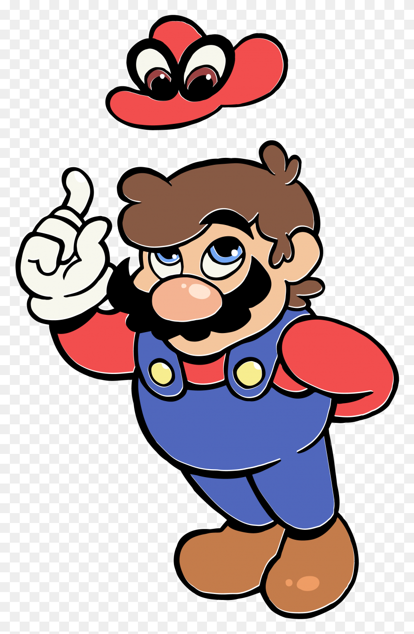 2001x3143 Mario's New Kingdom Post - Super Mario Odyssey Logo PNG