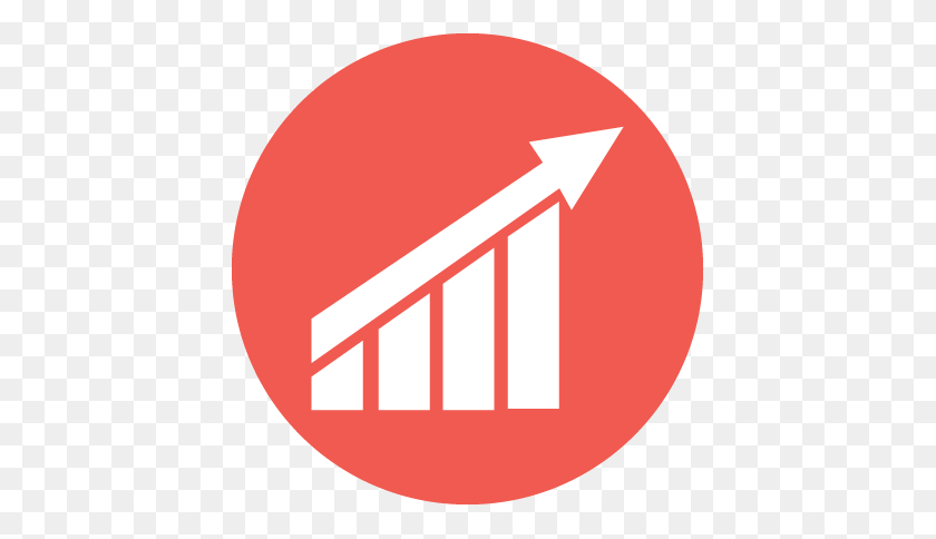 600x424 Marketing Icon Png Icon Of An Increasing Graph - Marketing Icon PNG