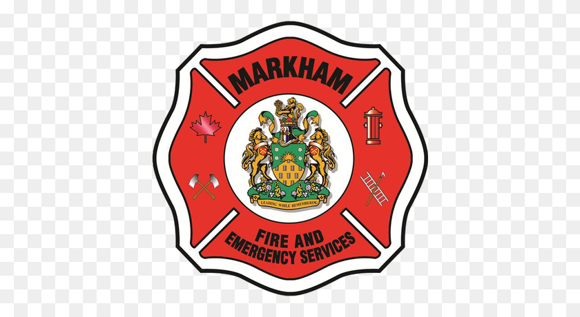 400x400 Markham Fire - Clipart Del Logotipo Del Departamento De Bomberos