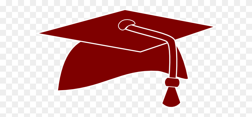 600x332 Maroon Graduation Cap And Diploma Clipart Giftsforsubs - Benediction Clipart