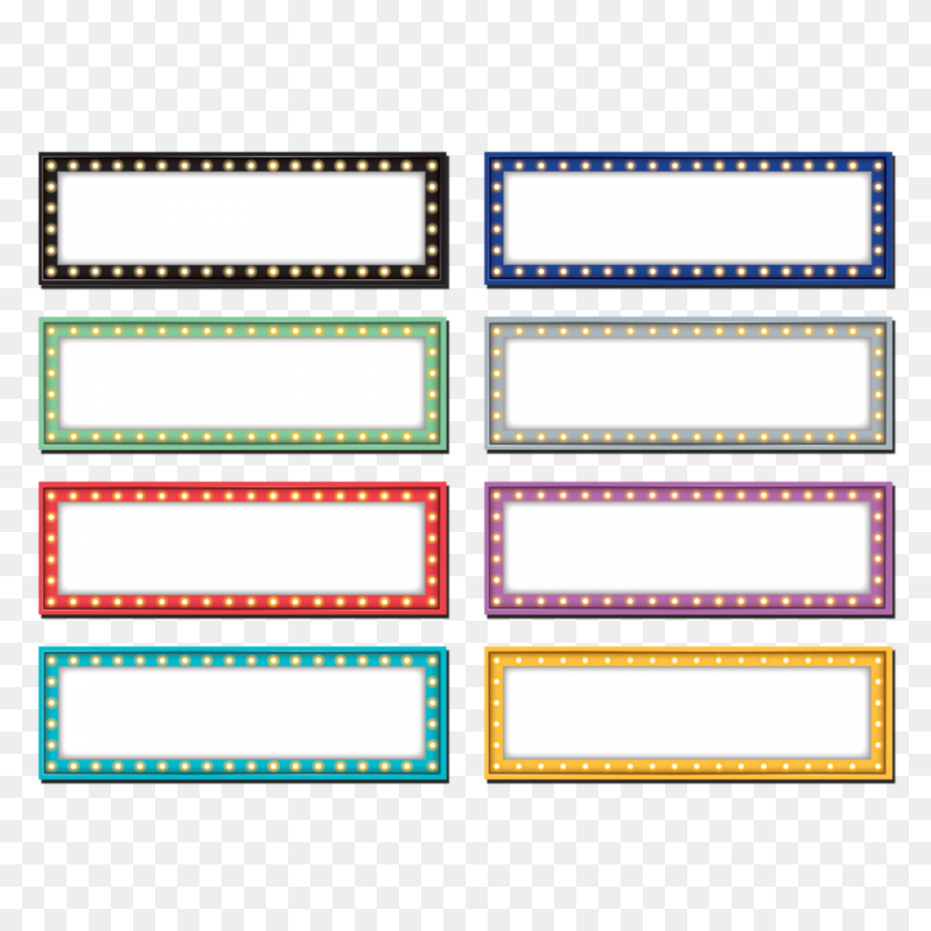 900x900 Marquee Labels Magnetic Accents - Marquee PNG