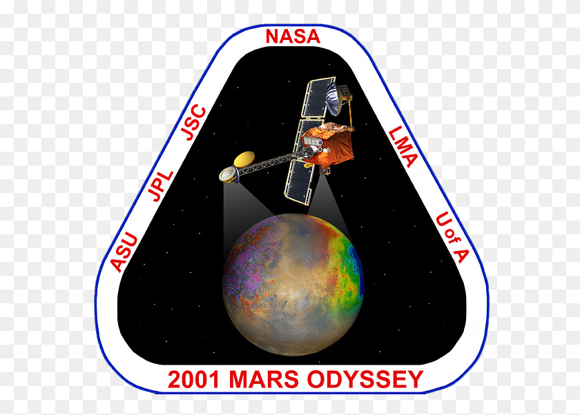 600x542 Марс Одиссея - Марс Png