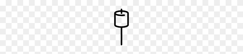 128x128 Marshmallow On A Stick Clip Art Free Vectors Ui Download - Marshmallow On Stick Clipart