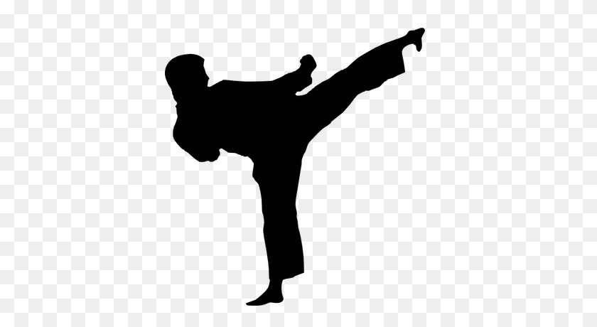 375x400 Martial Arts Clipart Taekwondo Black Belt - Martial Arts Clipart