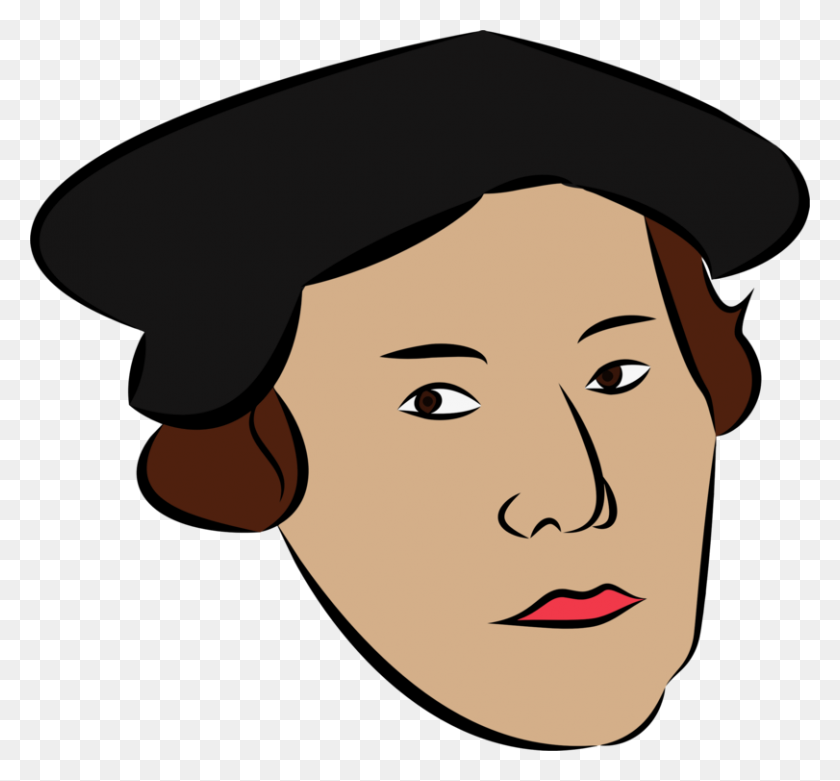 811x750 Martin Luther Reformation - Martin Luther Clipart