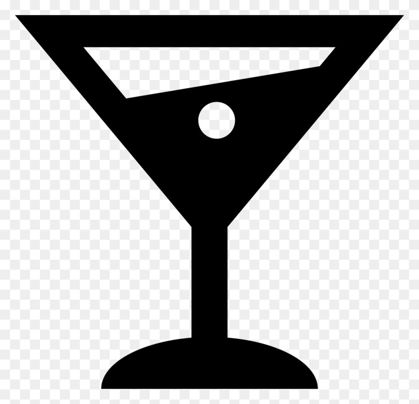 980x942 Martini Alcoholic Drink Glass Png Icon Free Download - Martini Glass PNG