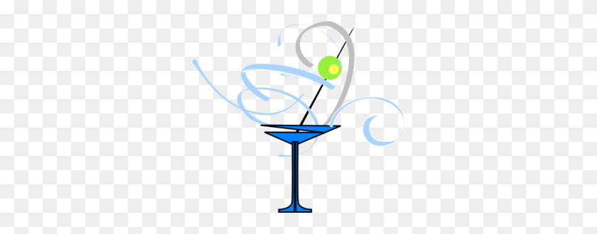300x270 Martini Glass Bluegrey Png, Clip Art For Web - Cocktail Glass Clipart