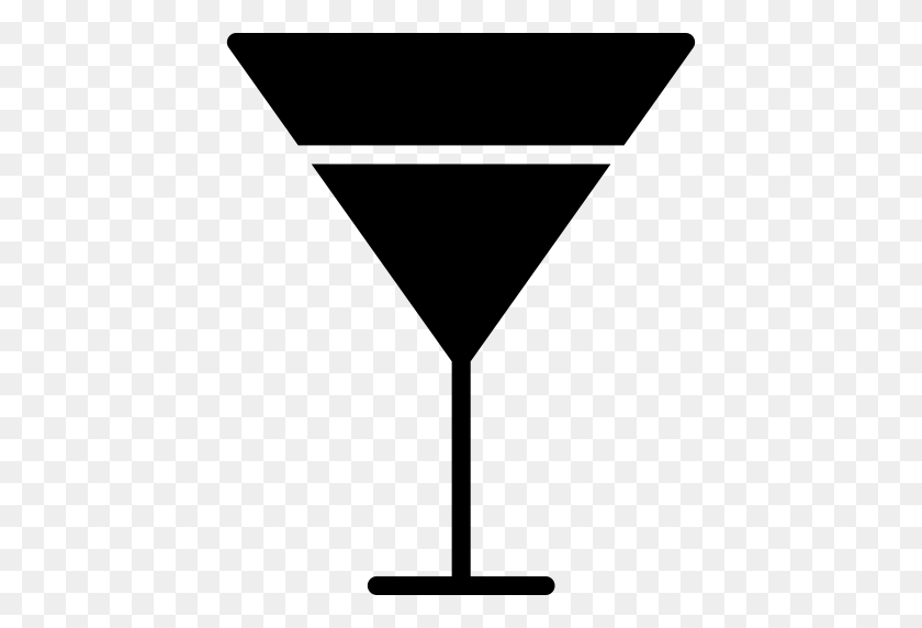 512x512 Martini Glass, Drink, Food Icon With Png And Vector Format - Martini Glass PNG