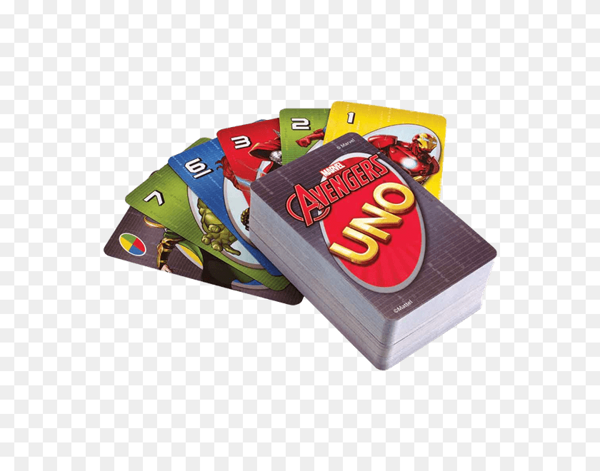 600x600 Marvel - Uno Cards PNG