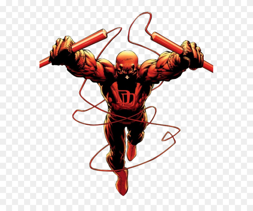 577x640 Marvel And Netflix Announce Daredevil, Jessica Jones, Iron Fist - Daredevil PNG