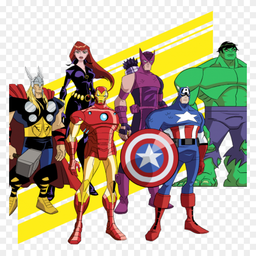 1024x1024 Descarga Gratuita De Imágenes Prediseñadas De Marvel Clipart - Super Hero Clipart