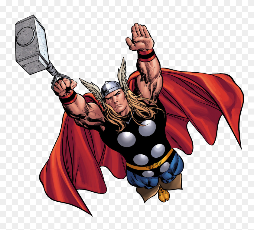 1280x1155 Marvel Heroes Фрик Тор - Тор Клипарт
