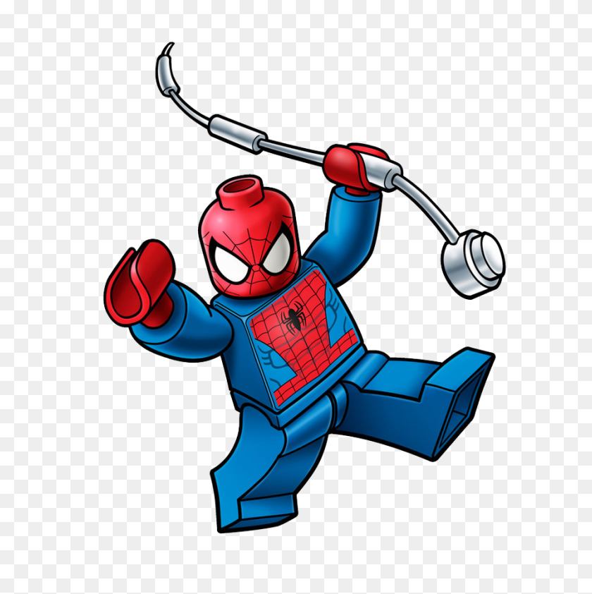 892x895 Marvel Lego Spiderman Png Clipart - Spiderman Clipart Png
