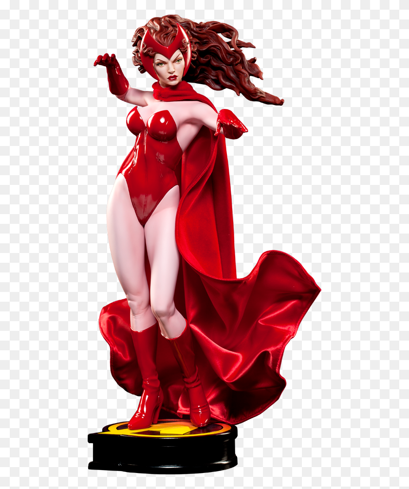 480x945 Marvel Scarlet Witch Premium Format Figure - Scarlet Witch PNG
