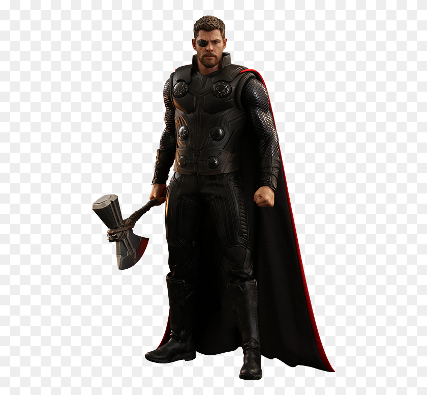 480x716 Marvel Thor Sixth Scale Figure - Thors Hammer PNG