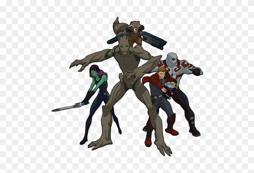 512x512 Marvel's Guardians Of The Galaxy Tv Fanart Fanart Tv - Guardians Of The Galaxy PNG