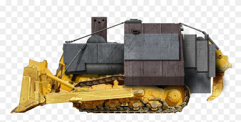 933x438 Marvin Heemeyer's Armored Bulldozer - Bulldozer PNG