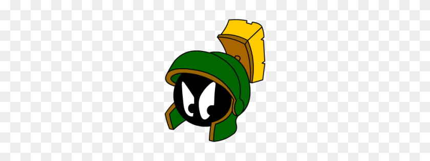 256x256 Marvin Martian Angry Icon Looney Tunes Iconset Sykonist - Marvin The Martian PNG