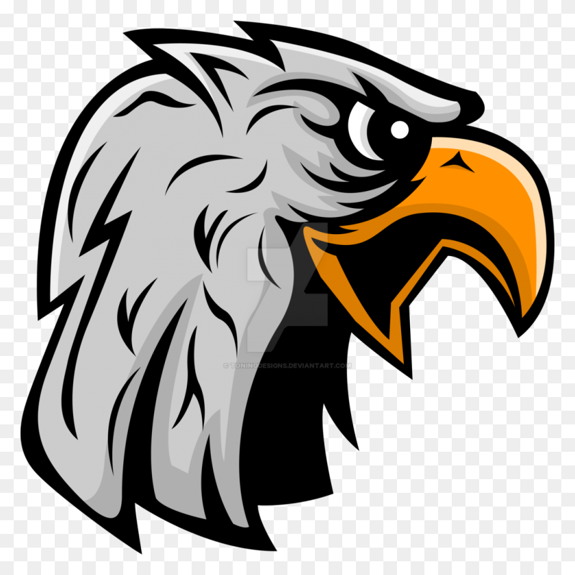 1024x1025 Mascot Logo Aguila - Eagle Mascot Clipart