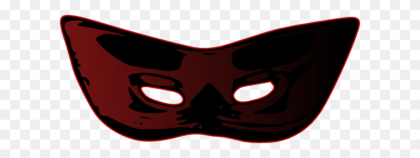 600x257 Máscara Clipart - Masquerade Mask Clipart Free