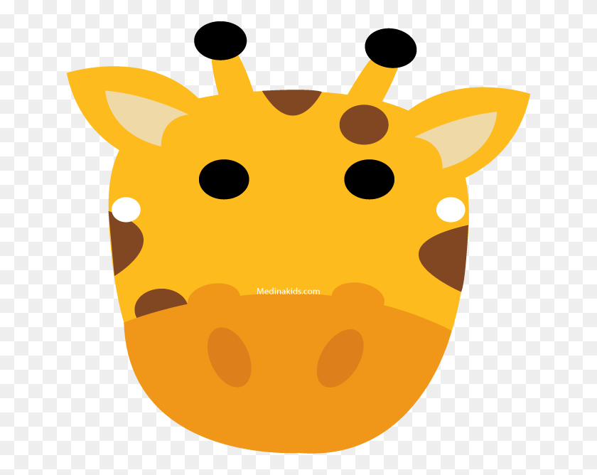 652x608 Mask Clipart Giraffe - Jason Mask Clipart