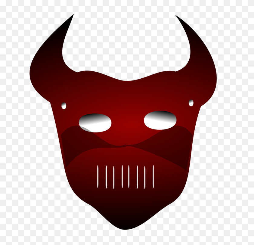 750x750 Máscara De Diablo Iconos De Equipo De Disfraz De Halloween - Tiki Máscara De Imágenes Prediseñadas