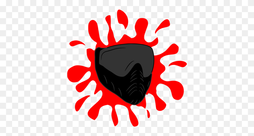 398x390 Masks, Lenses And Accessories - Paintball Clipart