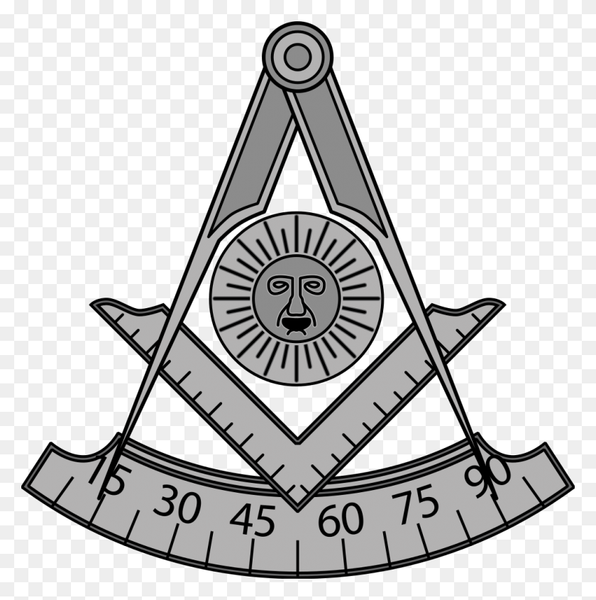 1017x1024 Masonic Pastmaster Symbols Clip Art - Masonic Clip Art