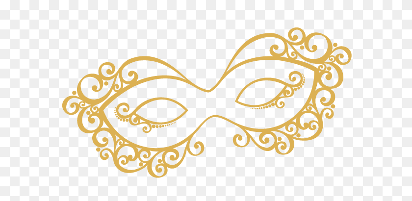 600x350 Masquerade Clipart Gold - Masquerade Mask Clipart Gratis