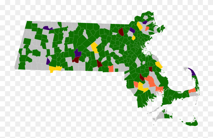 1280x796 Massachusetts Green Rainbow Party Presidential Primary - Town PNG