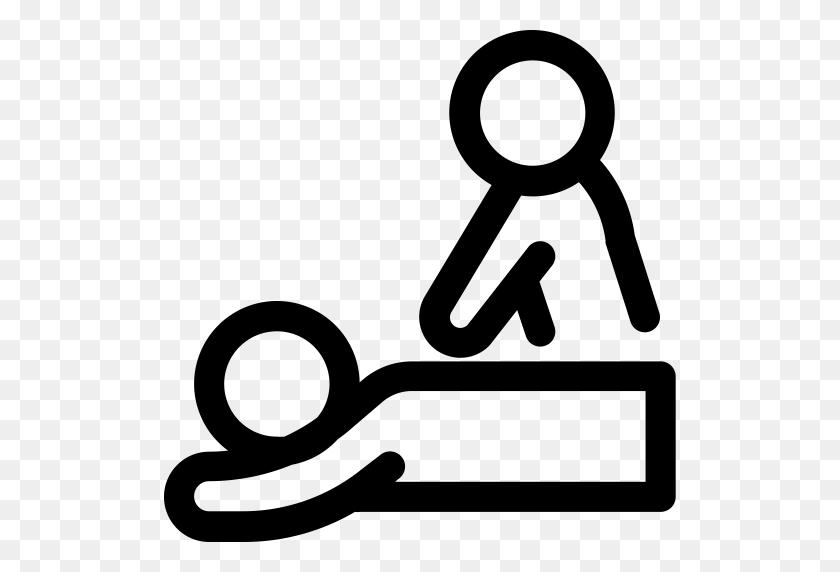 512x512 Massage, Physiotherapy, Relaxation Icon With Png And Vector Format - Massage Clipart Free