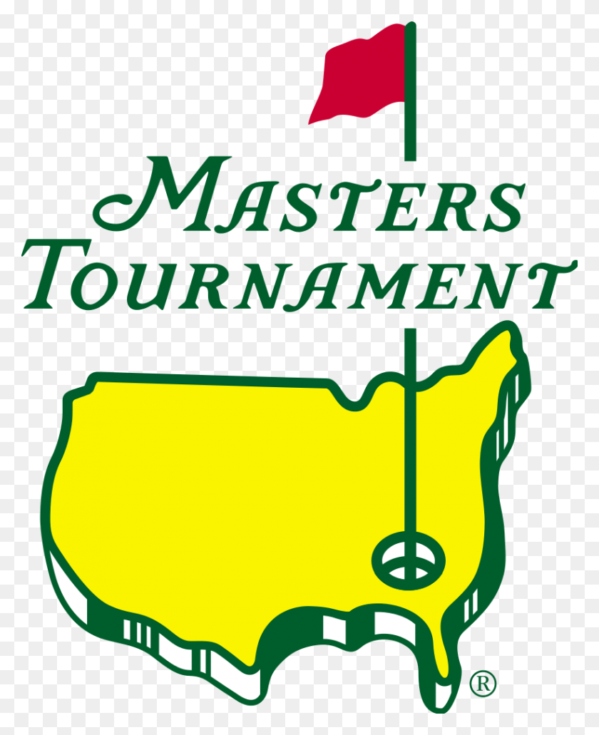 822x1024 Master Golf Tournament Transmite Su Aniversario - Clipart De Realidad Virtual