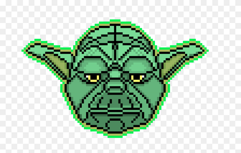1560x945 Maestro Yoda Pixel Art Maker - Yoda Png