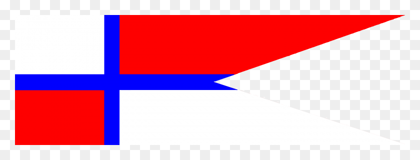 3000x1000 Masthead Pennant Of Russia - Pennant PNG