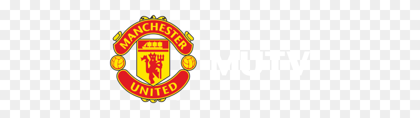 400x176 Match Report Man United Club America Official Manchester - Manchester United Logo PNG