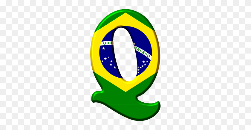 236x377 Materiais Para O Scape Alfabeto Brasil Abc's, Слова - Флаг Бразилии Клипарт